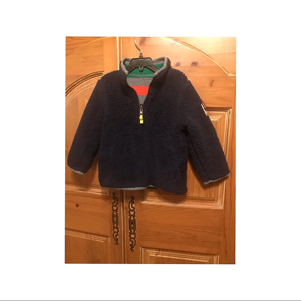 Mini Boden reversible pullover